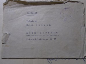 ERWIN ROMMEL SIGNED LETTER WITH ENVELOPE image 3