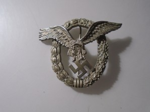 Luftwaffe Pilot Badge By IMME image 1