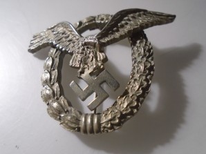 Luftwaffe Pilot Badge By IMME image 2