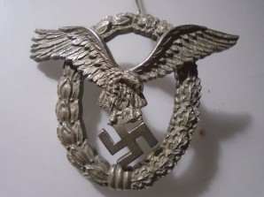 Luftwaffe Pilot Badge By IMME image 6