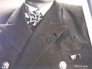 ENGELBERT ENDRASS Signed Photo RARE U Boat Ace Autograph image 2
