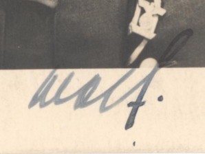 General Adolf Wolf Signed Photo image 2