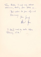 ALBERT SPEER Signed Letter image 2