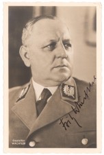 Gualeiter FRITZ WACHTLER Signed Photo-RARE image 1