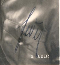 Gottfried Feder Signed Photo – RARE image 2