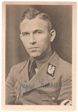 Gauleiter GUSTAV SIMON Signed Photo image 1
