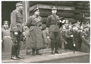 HIGH RANK NAZIS OF HAMBURG AUTOGRAPHS image 1
