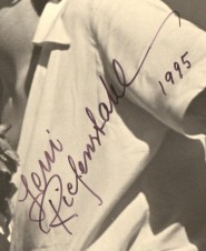 LENI RIEFENSTAHL Signed Photo image 2