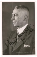 LUDWIG MUNCHMEYER Signed Photo RARE! image 1