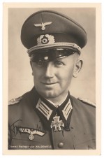 GENERAL FREIHERR VON WALDENFELS Signed Photo image 1