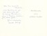 TRAUDL JUNGE Christmas Card with message and signed image 2