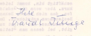 TRAUDL JUNGE Signed Letter & Envelope image 3