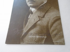 Julius Streicher Signed Photo 1920,s image 2