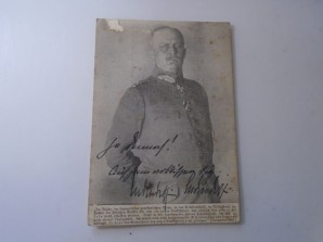 General Erich Ludendorff Signed Photo 1920,s RARA image 1