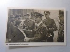ADOLF HITLER Signed Photo image 1