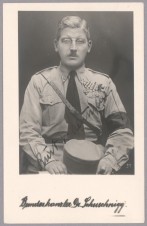 KURT SCHUSCHNIGGE SIGNED PHOTO-RARE image 1