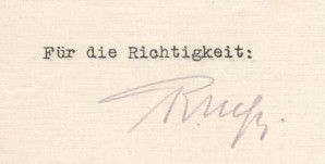 Rudolf Hess Signed Letter 1929 image 2