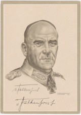 NIKOLAUS VON FALKENHORST Signed Photo Card image 1