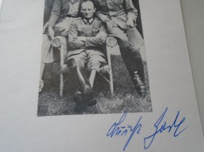 Luise Jodl signed photo, wife of Alfred Jodl image 2