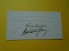 HERMANN GORING Signed Christmas Card image 1