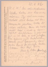 GERD VON RUNDSTEDT Signed Mailed Letter to his Wife image 2